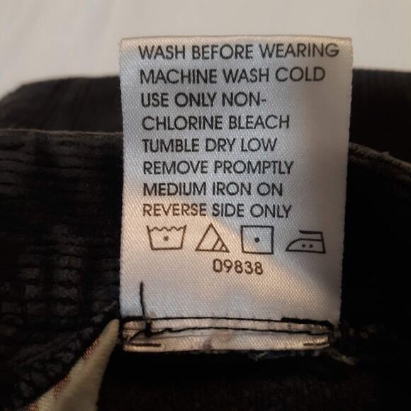 Forenza Women's Dark Gray Corduroy Pants Size 6 Style 26-4870 LNC - Picture 8 of 8